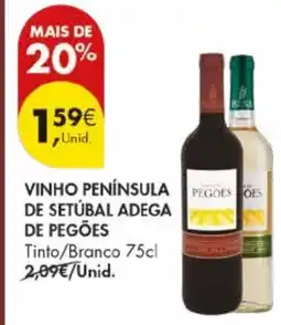 Pingo Doce Vinho península de setúbal adega de pegões promoção