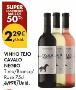 Pingo Doce Vinho tejo cavalo negro promoção