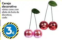 TEDi Cereja decorativa promoção