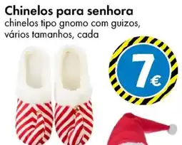 TEDi Chinelos para senhora promoção