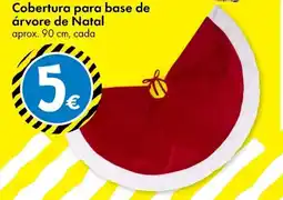 TEDi Cobertura para base de árvore de Natal promoção