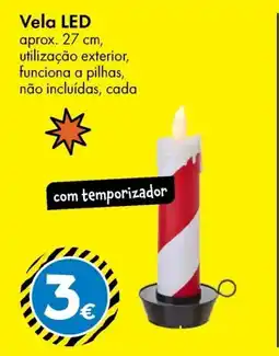 TEDi Vela LED promoção