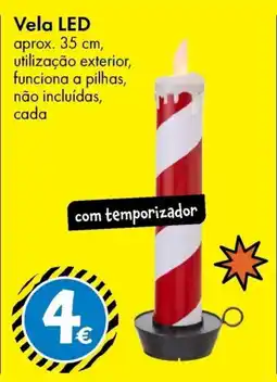 TEDi Vela LED promoção