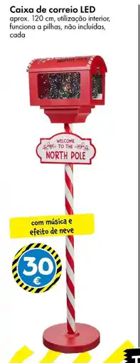 TEDi Caixa de correio LED promoção