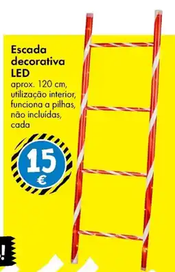TEDi Escada decorativa LED promoção