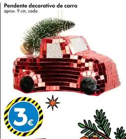 TEDi Pendente decorativo de carro promoção