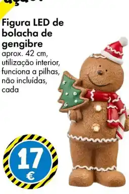 TEDi Figura LED de bolacha de gengibre promoção