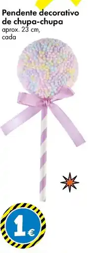 TEDi Pendente decorativo de chupa-chupa promoção