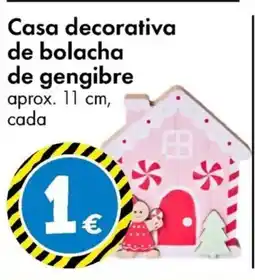 TEDi Casa decorativa de bolacha de gengibre promoção