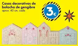 TEDi Casas decorativas de bolacha de gengibre promoção