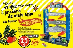 TEDi Pista Hot Wheels City Garagem de Acrobacias promoção