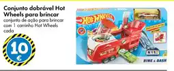 TEDi Conjunto dobrável Hot Wheels para brincar promoção