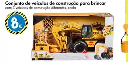 TEDi Conjunto de veículos de construção para brincar promoção