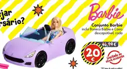 TEDi Conjunto Barbie promoção