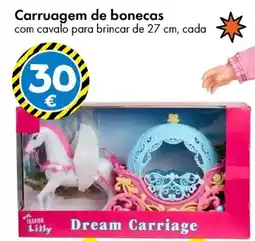 TEDi Carruagem de bonecas promoção