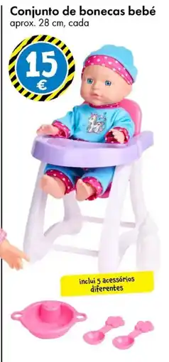 TEDi Conjunto de bonecas bebé promoção