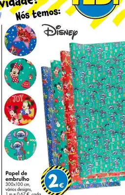 TEDi Papel de embrulho promoção