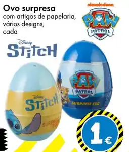 TEDi Ovo surpresa promoção