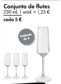 TEDi Conjunto de flutes promoção