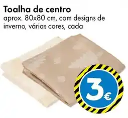 TEDi Toalha de centro promoção