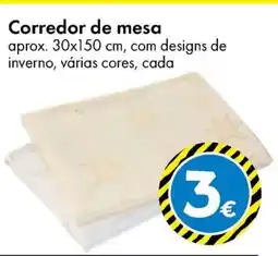 TEDi Corredor de mesa promoção