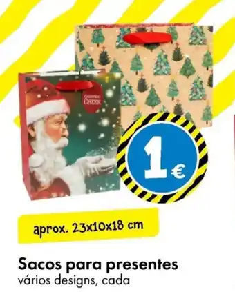 TEDi Sacos para presentes promoção