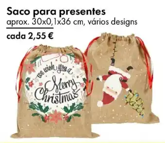 TEDi Saco para presentes promoção