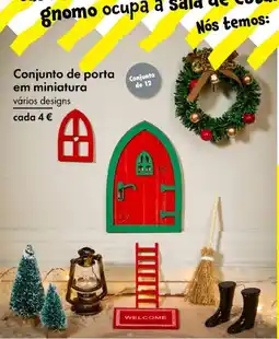 TEDi Conjunto de porta em miniatura promoção