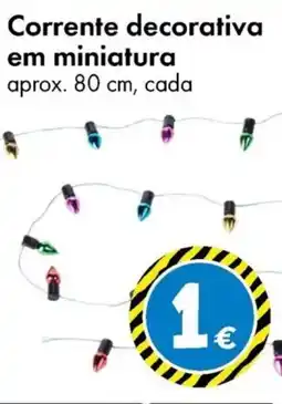 TEDi Corrente decorativa em miniatura promoção