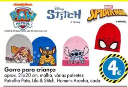 TEDi Gorro para criança promoção