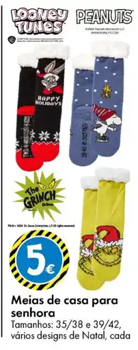 TEDi Meias de casa para senhora promoção