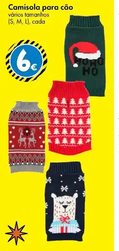 TEDi Camisola para cão promoção