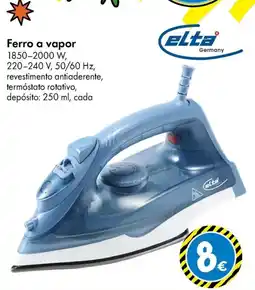TEDi Ferro a vapor 1850-2000 W, promoção