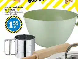 TEDi por ex., recipiente de mistura promoção