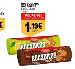 Neomáquina Bol cuetara bocaditos promoção