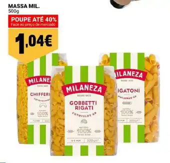 Neomáquina Massa Milaneza promoção