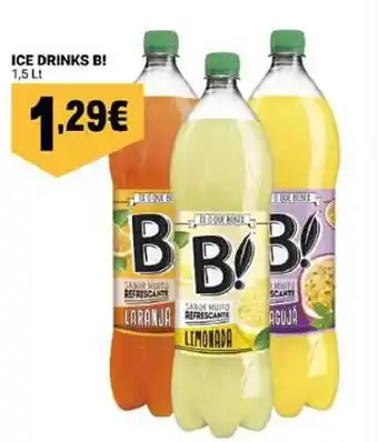 Neomáquina Ice drinks b! promoção