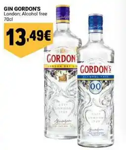 Neomáquina Gin gordon's promoção