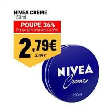Neomáquina Nivea creme promoção
