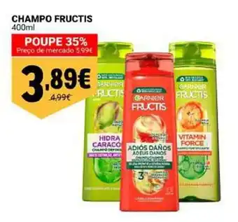 Neomáquina Champo fructis promoção