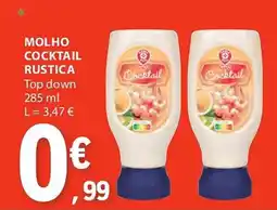 E.Leclerc Molho cocktail rustica top down promoção