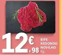 E.Leclerc Bife redondo novilho promoção
