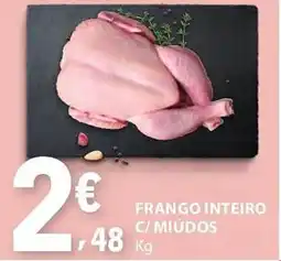 E.Leclerc Frango inteiro c/miúdos promoção