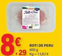 E.Leclerc Roti de peru promoção