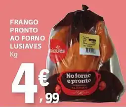 E.Leclerc Frango pronto ao forno lusiaves promoção