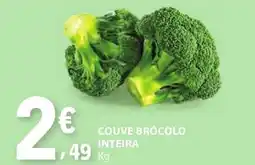 E.Leclerc Couve brócolo inteira promoção