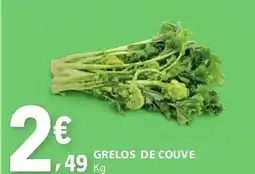 E.Leclerc Grelos de couve promoção