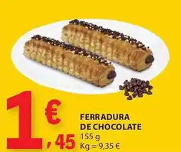 E.Leclerc Ferradura de chocolate promoção