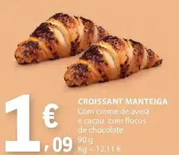 E.Leclerc Croissant manteiga promoção