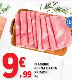 E.Leclerc Fiambre perna extra primor promoção